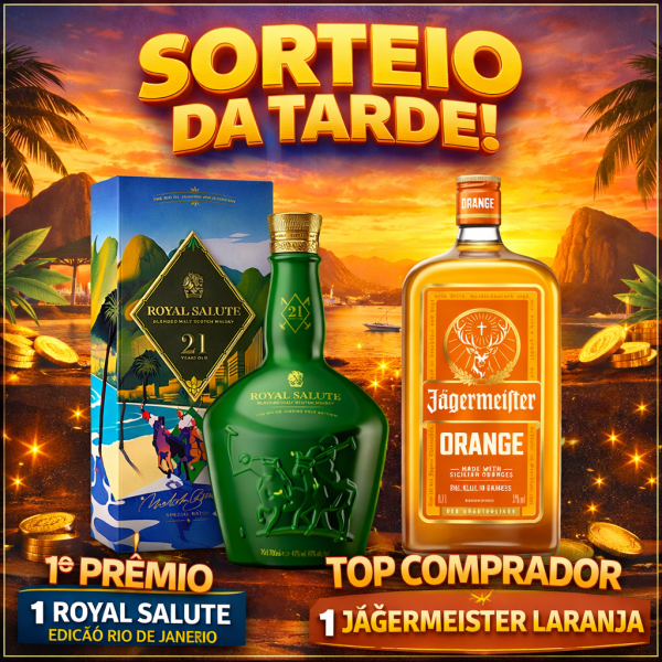ROYAL SALUTE EDIÇÃO RIO DE JANEIRO 🏆